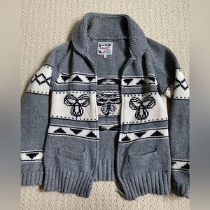 Aritzia TNA Sea to Sky Cowichan Zip Up Sweater